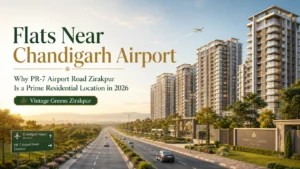 Flats Near Chandigarh Airport: Why PR-7 Airport Road Zirakpur Is a Prime Residential Location in 2026